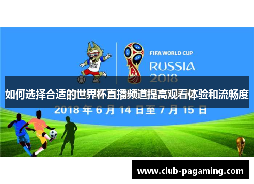 如何选择合适的世界杯直播频道提高观看体验和流畅度